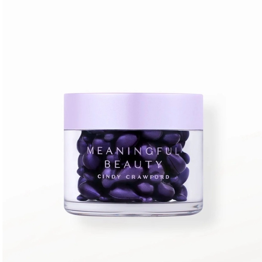 Meaningful Beauty Lavender and Purple Skincare Capsules